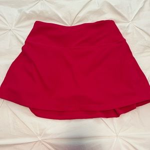 Tennis skirt, pink and red, size S